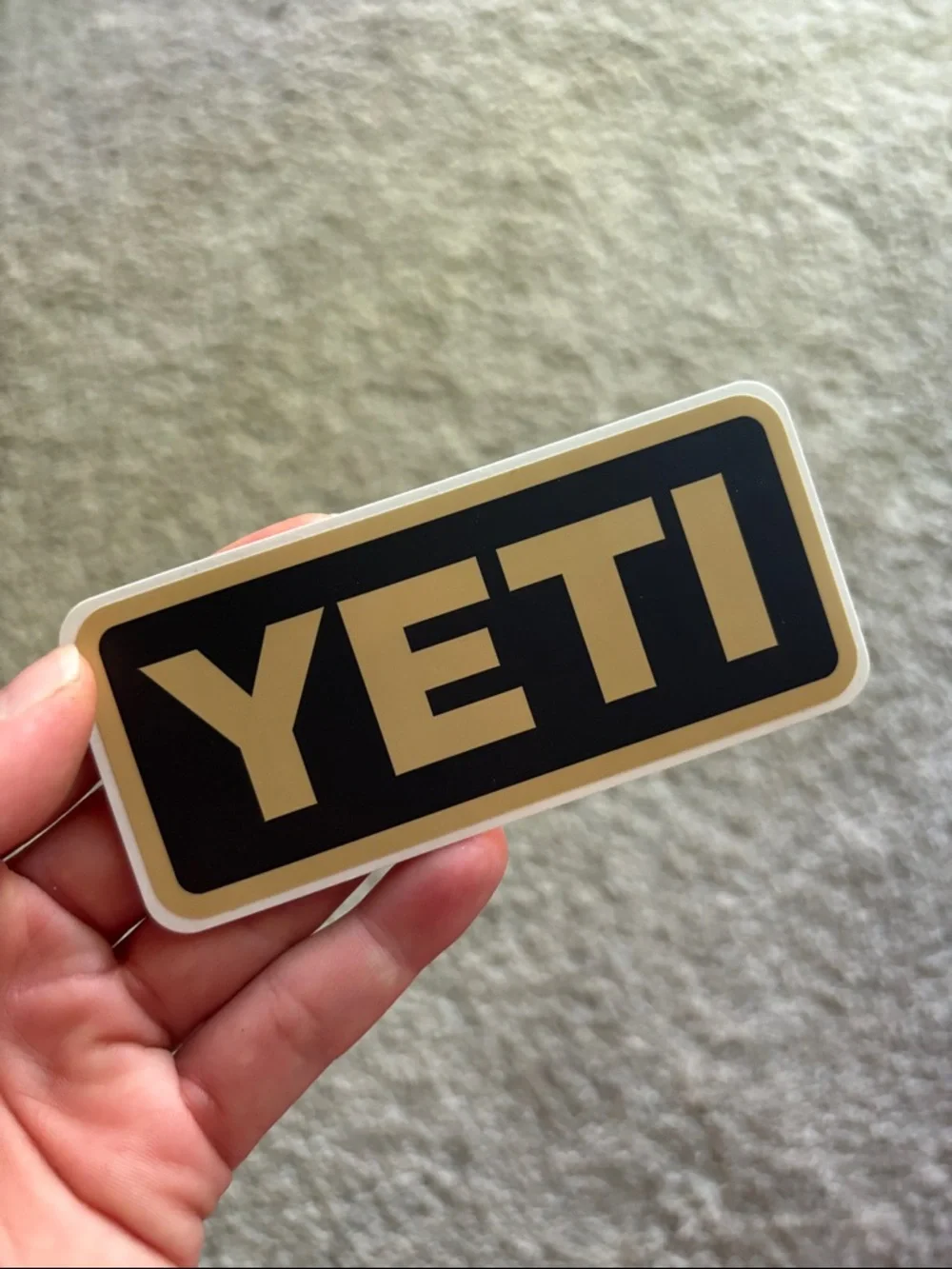 🤎 Yeti Vinyl Sticker - Picture 2 of 3